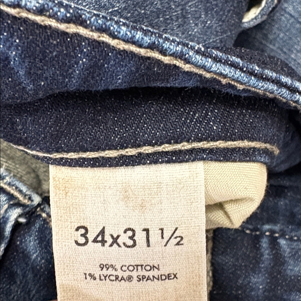 Buckle BKE Payton Skinny Jeans Women's Size 34 x 31.5 Stretch Distressed Dark - Picture 6 of 11